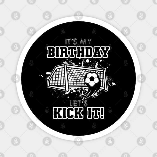 Soccer Player Birthday Magnet by CrissWild